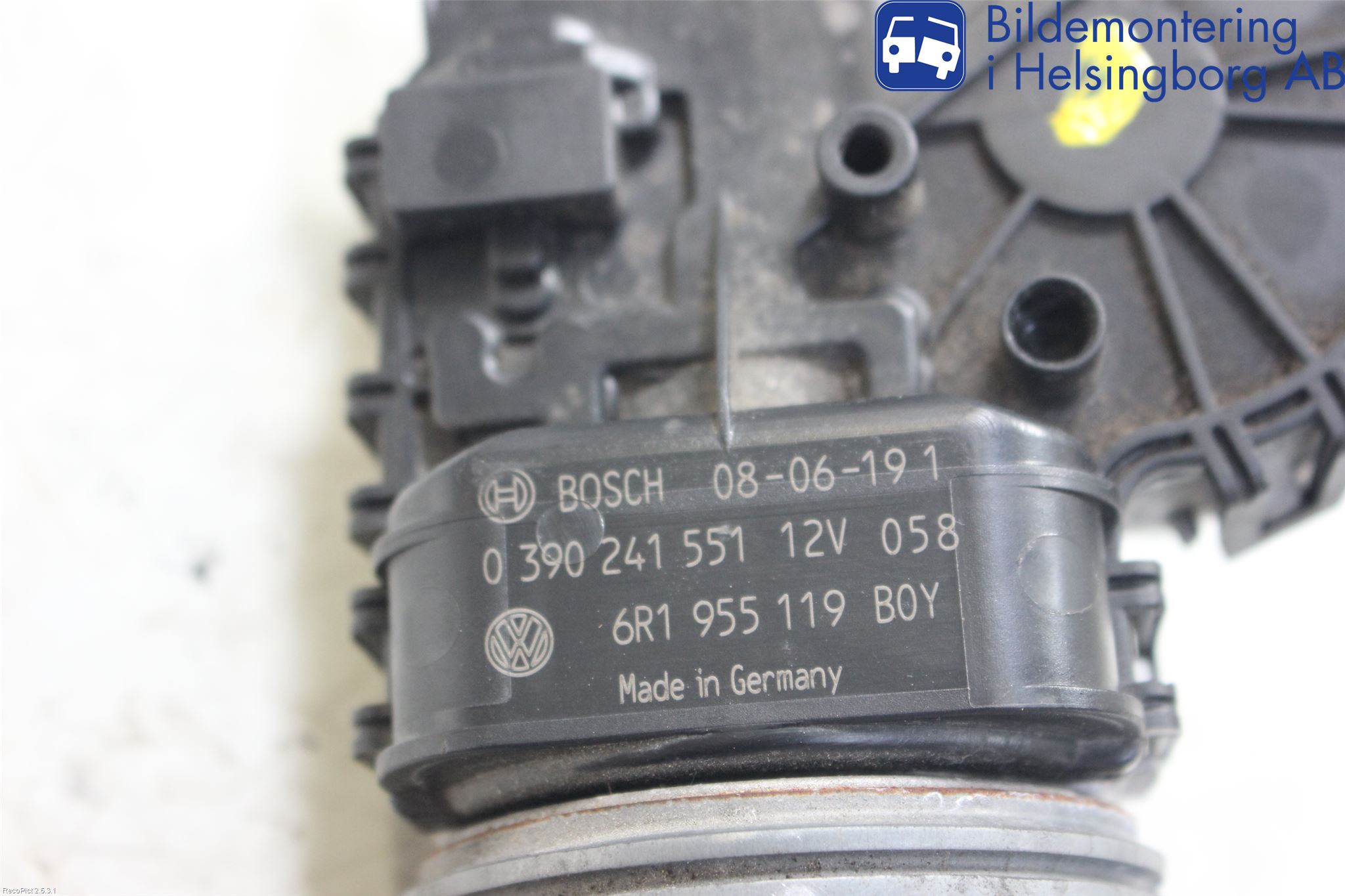 Seat IBIZA IV 08-16 Torkarmotor Vindruta