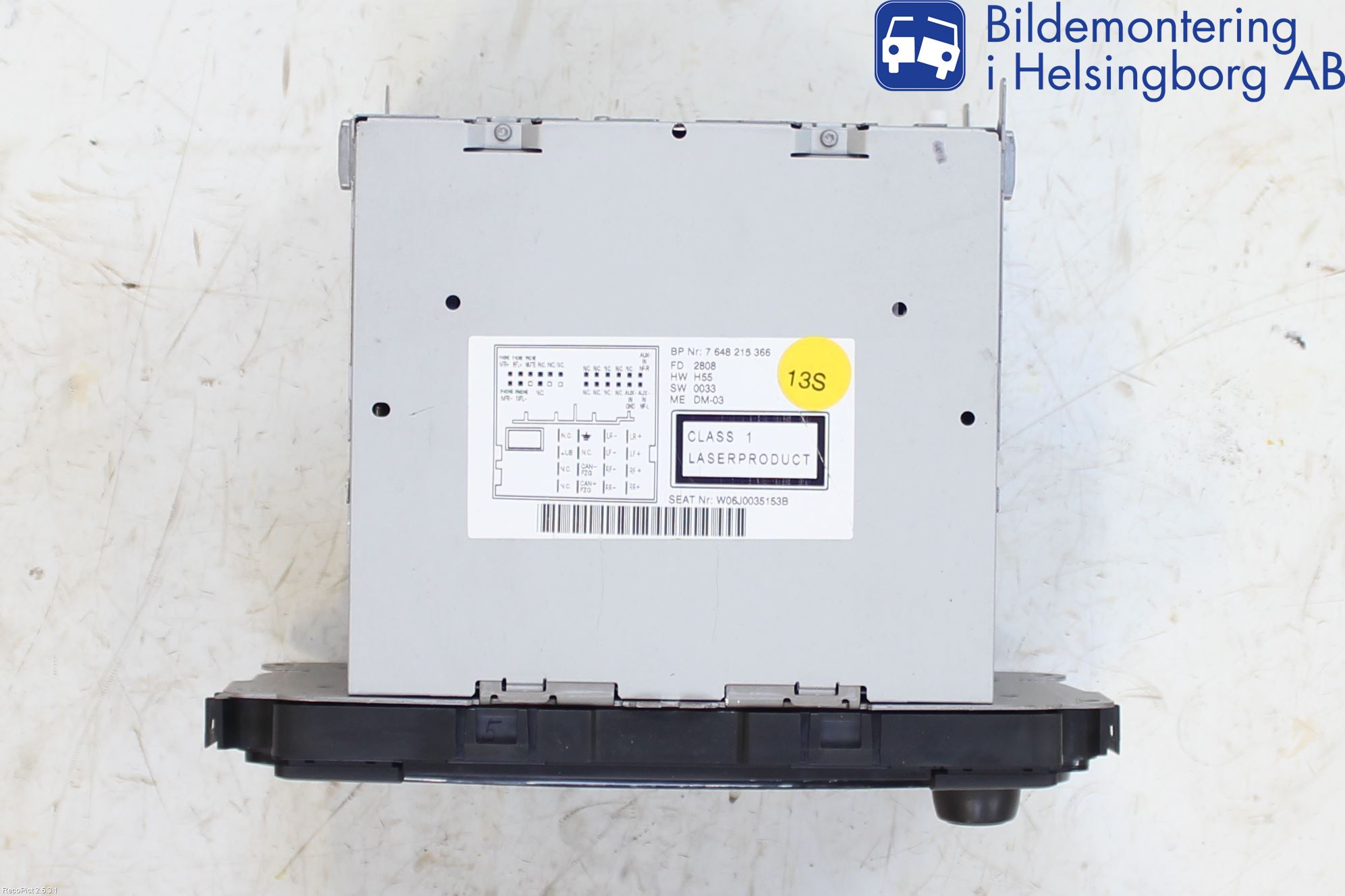 Seat IBIZA IV 08-16 Cd Radio - Multimediapanel