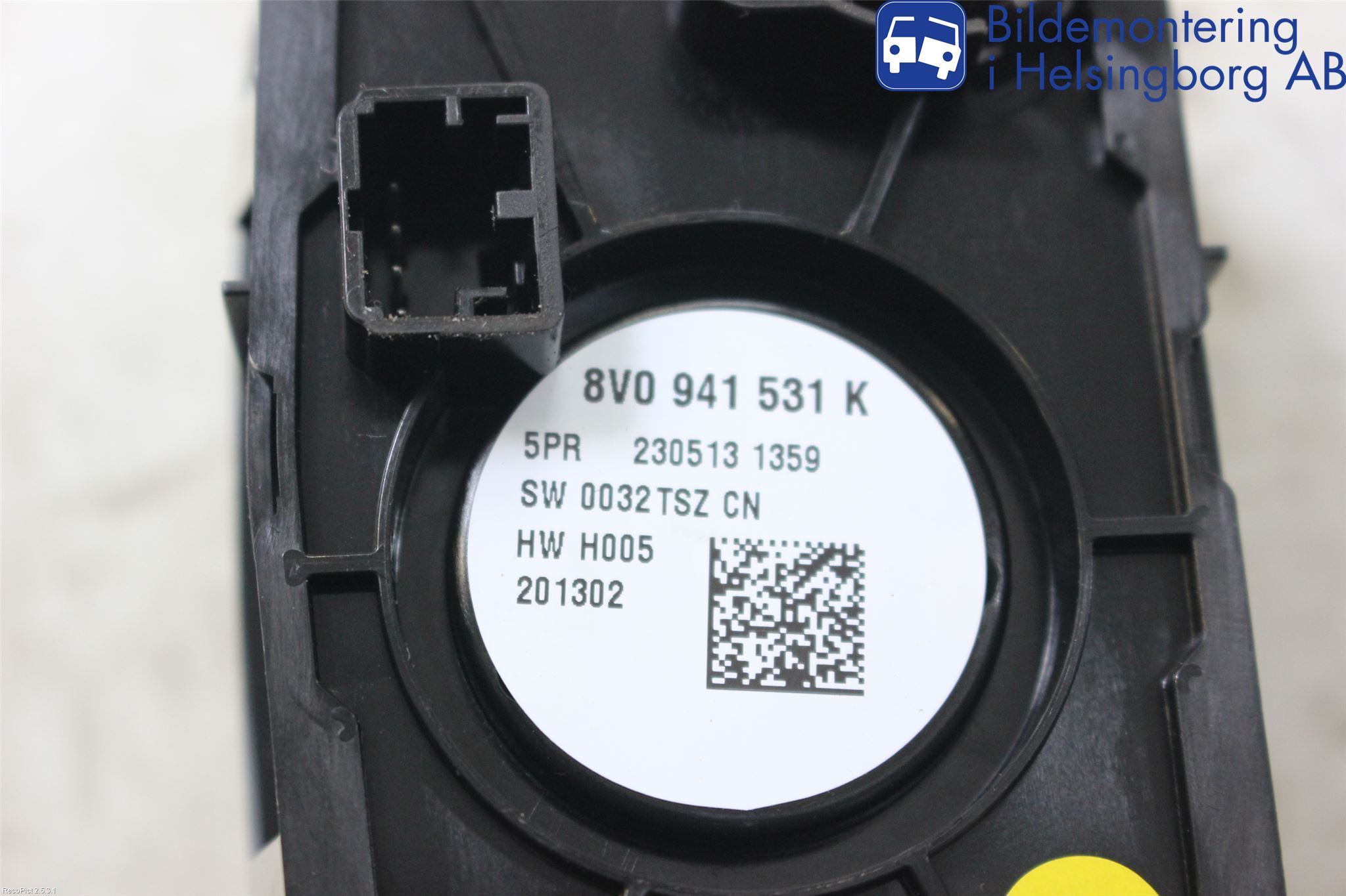 Audi A3/S3 8V 13-20 Strömställare Ljus