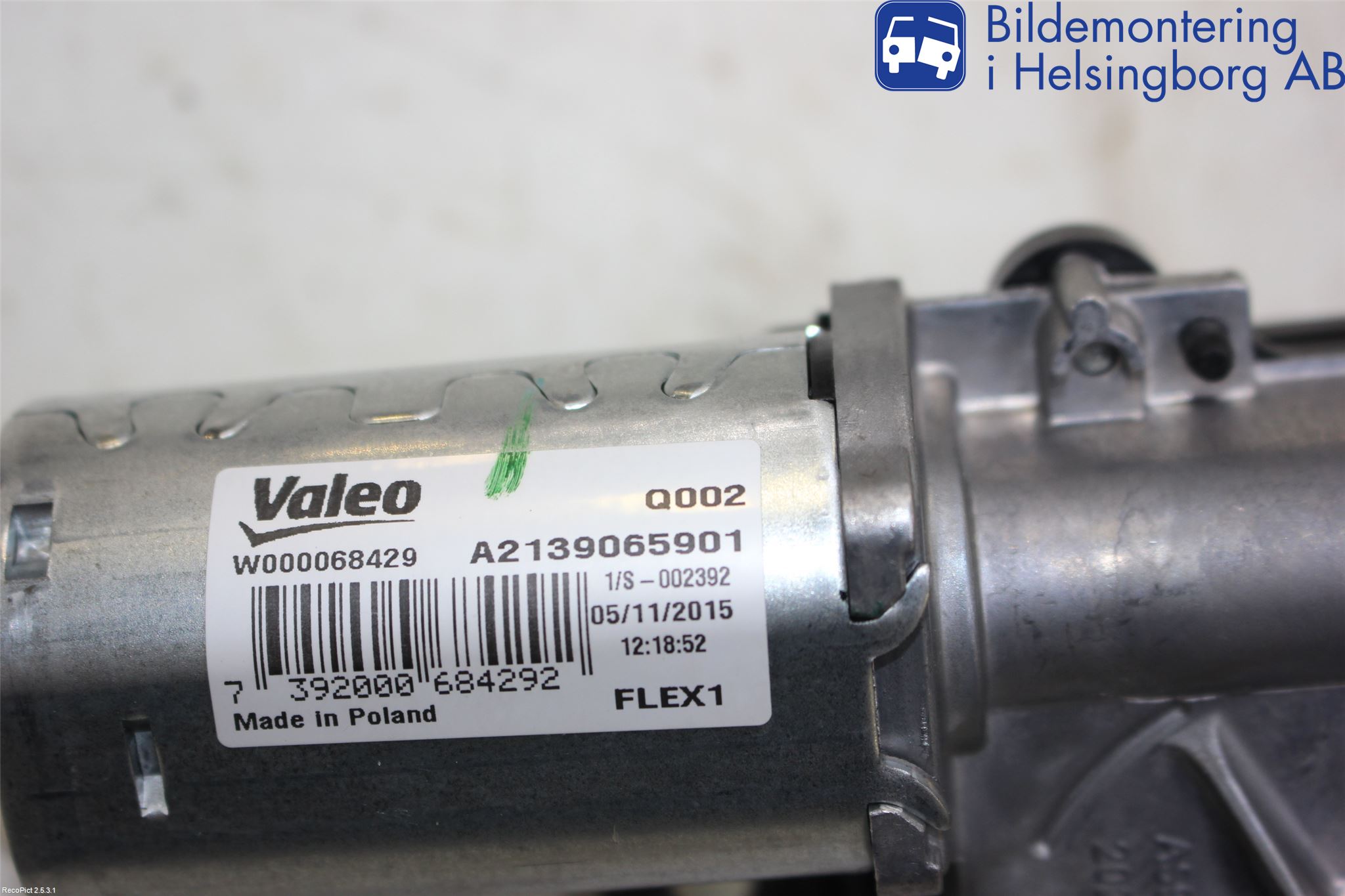 Mercedes-Benz MB GLC-KLASS (X253/C253) 15-22 Torkarmotor Baklucka