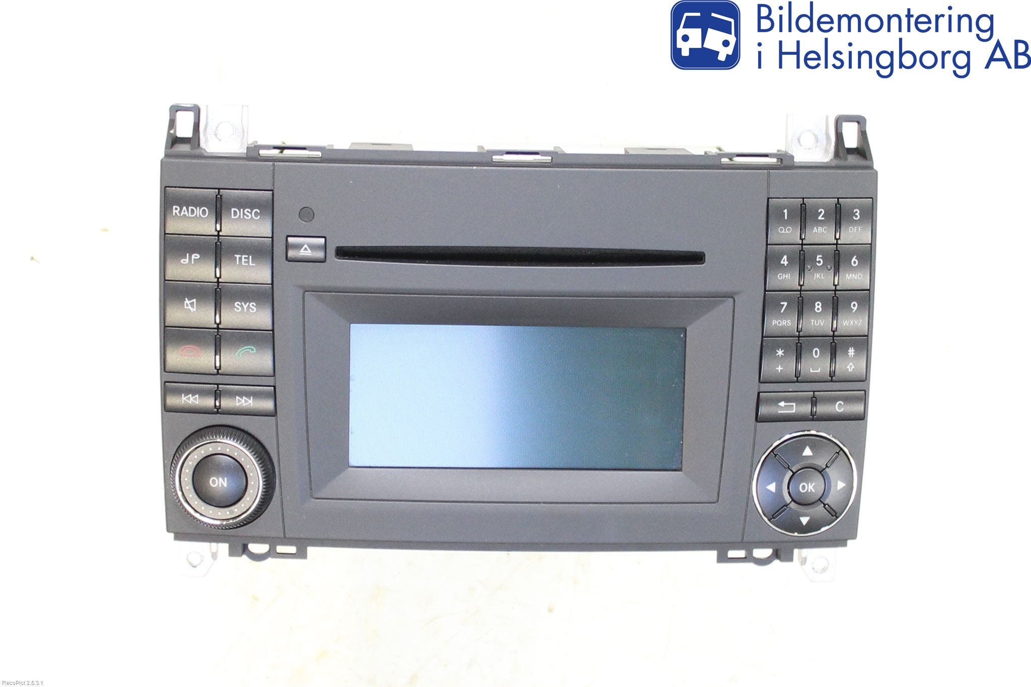 Mercedes-Benz MB A-KLASS (W169) 04-12 Cd Radio - Multimediapanel