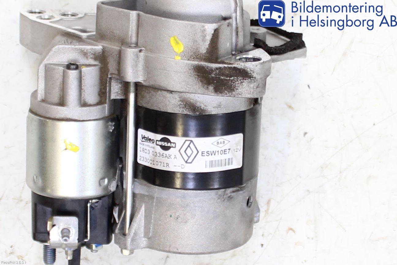 Renault CAPTUR 13-19 Startmotor