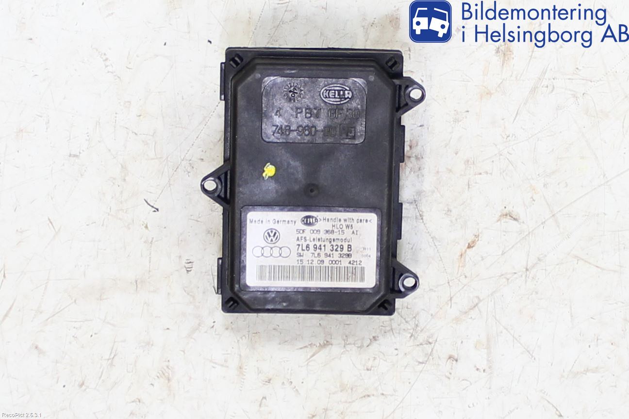 Skoda SUPERB 09-15 Styrenhet Strålkastare