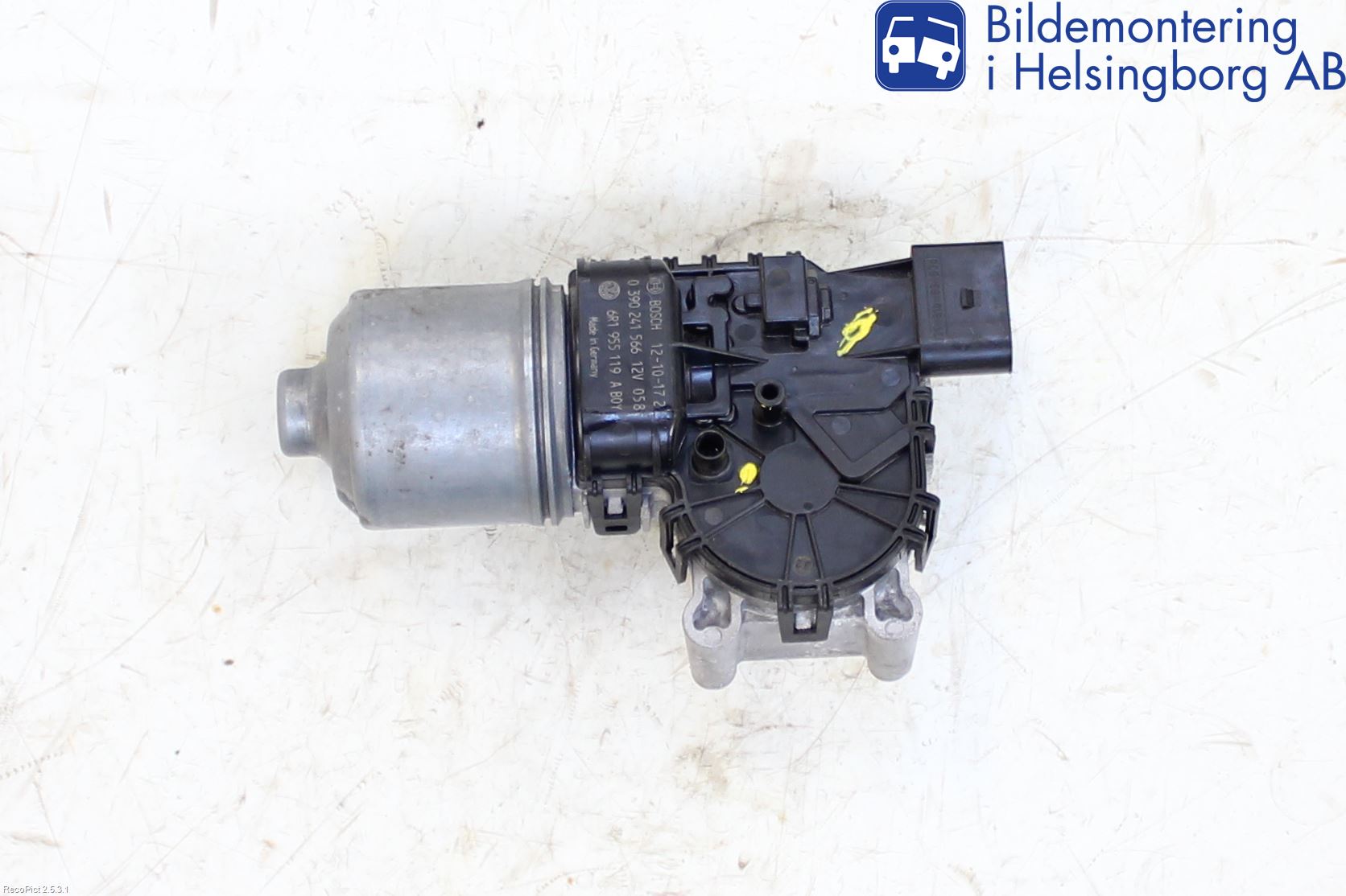 Volkswagen VW POLO 10-17 Torkarmotor Vindruta