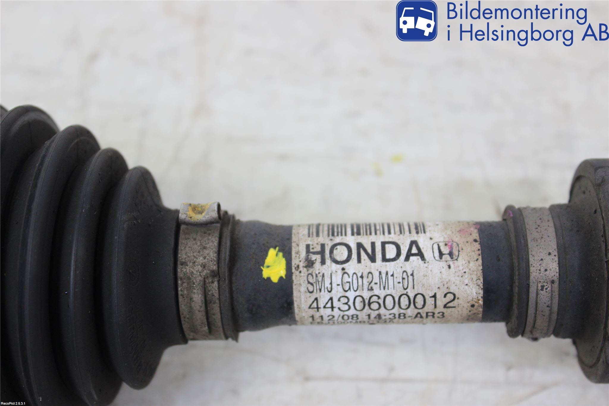 Honda CIVIC 06-11 Drivaxel Fram Vänster