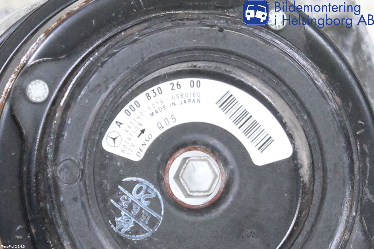 Mercedes-Benz MB E-KLASS (W212) 09-16 Ac Kompressor