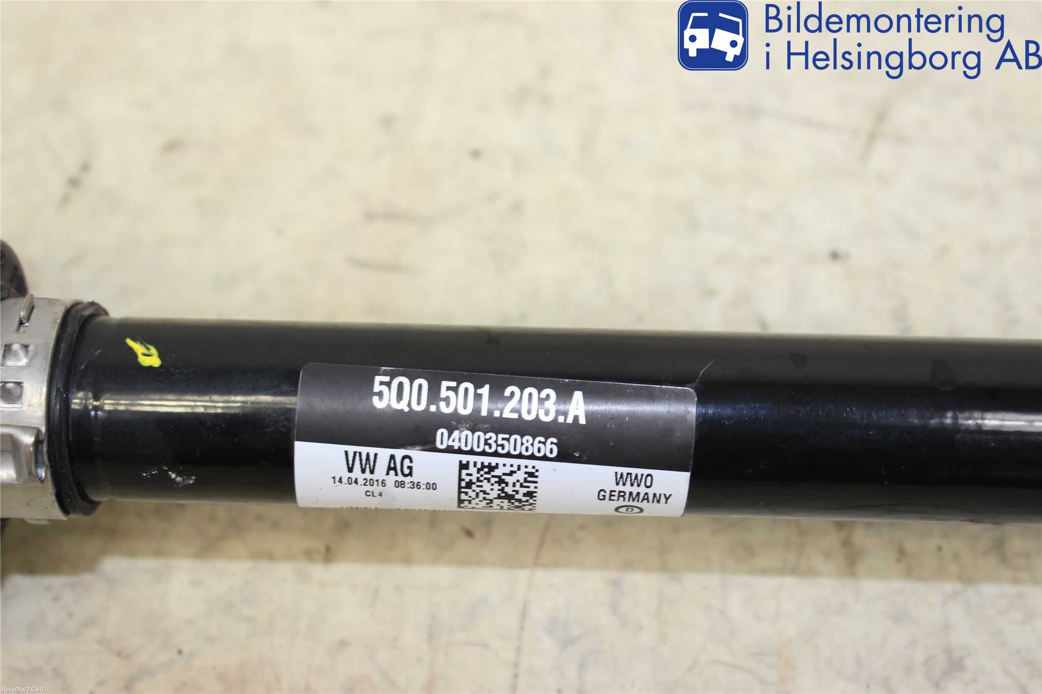 Skoda OCTAVIA (5E) 13-20 Drivaxel Bak Vänster