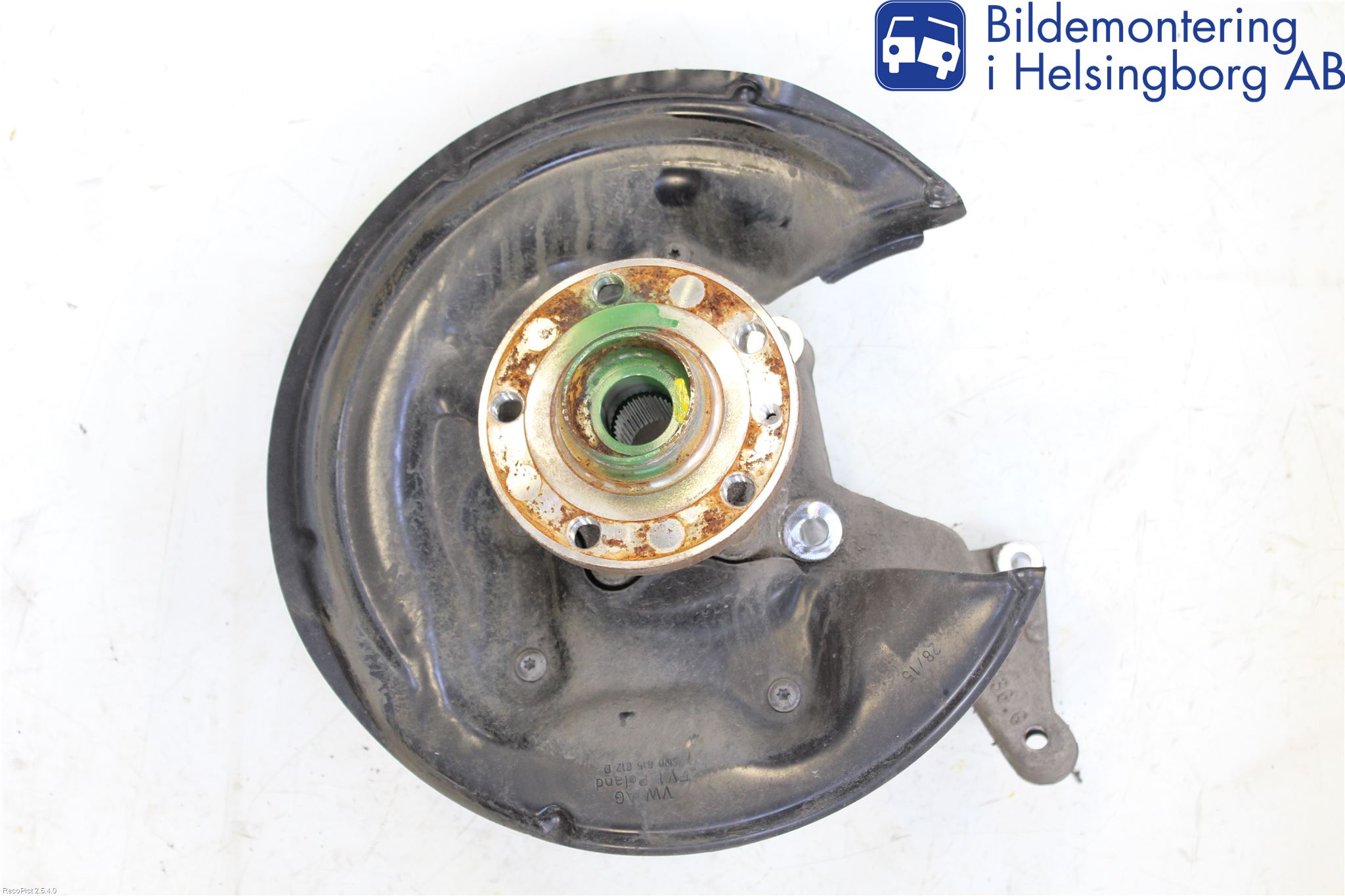Volkswagen VW TIGUAN 07-16 Hjullagerhus-Spindel Hö B