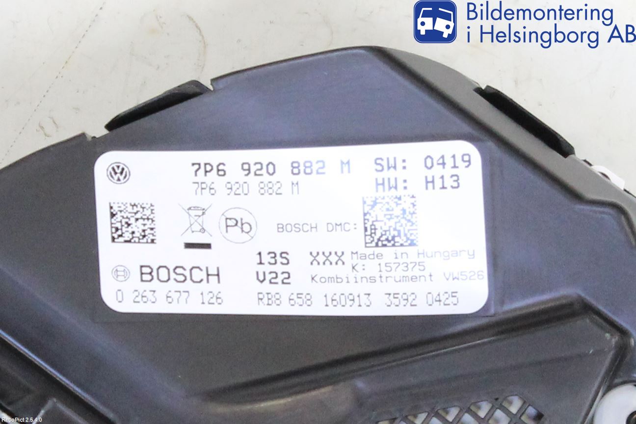 Volkswagen VW TOUAREG 7L 03-10 Instrument Komb