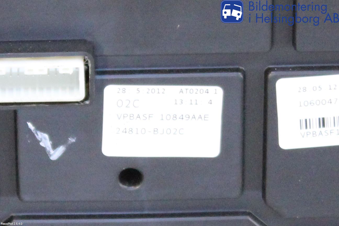 Nissan NV200/NV200 COMBI Instrument Komb