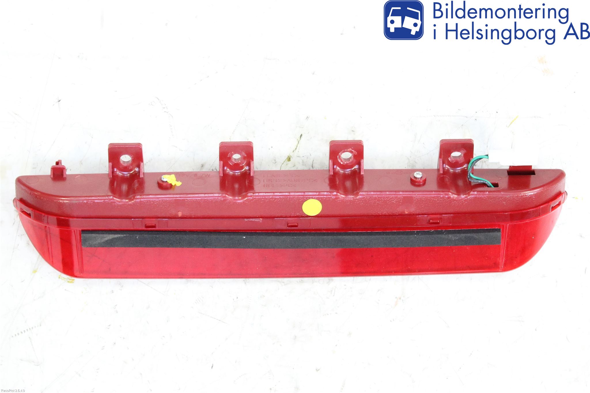 Kia SPORTAGE (SL) 11-15 Bromsljus Bakruta