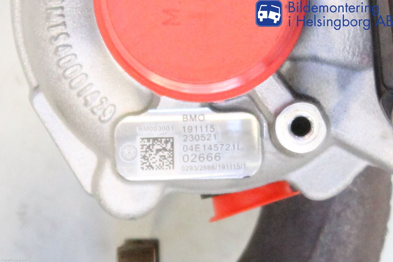 Volkswagen VW POLO 10-17 Turboaggregat