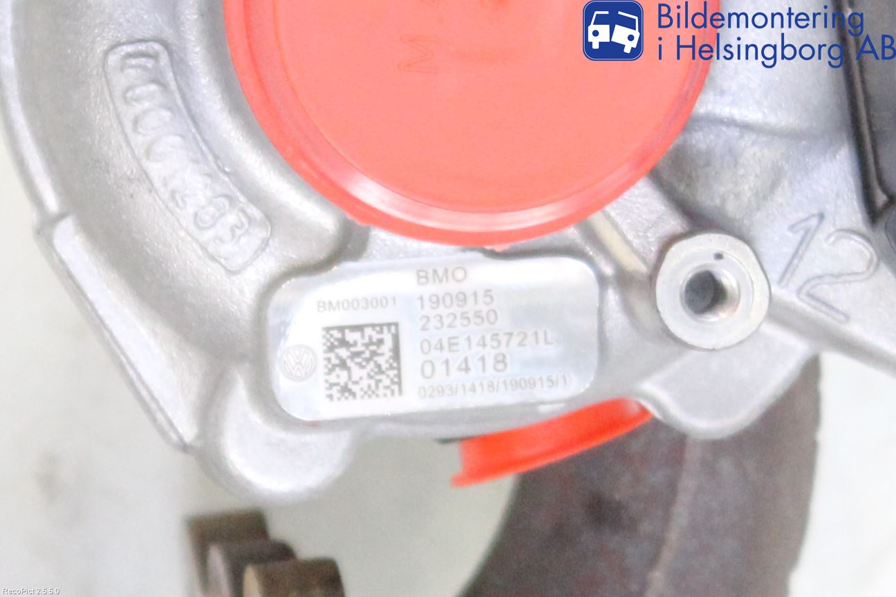 Volkswagen VW GOLF / E-GOLF VII 13-20 Turboaggregat