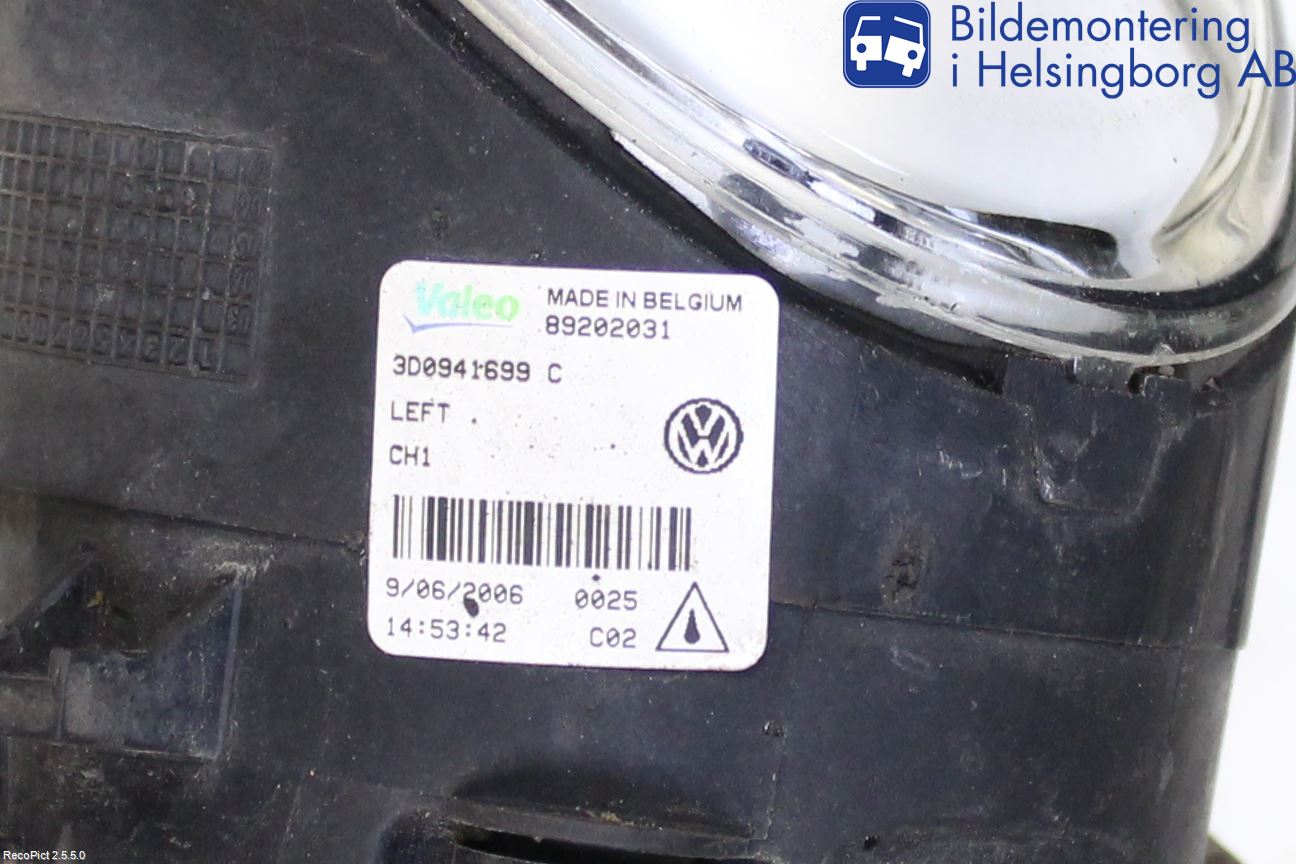 Volkswagen VW PHAETON Dimljus-Varselljus Fram