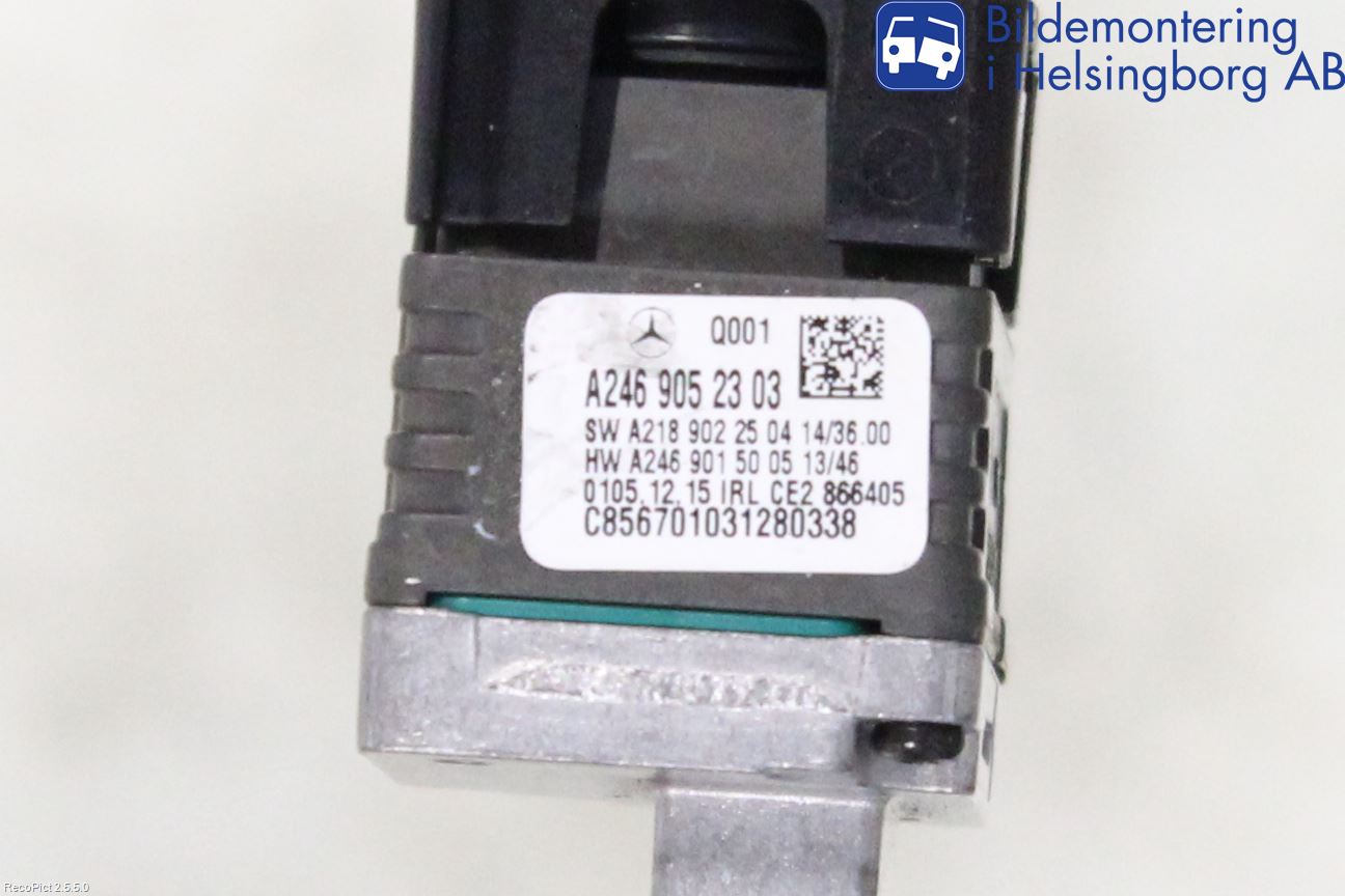 Mercedes-Benz MB B-KLASS (W246/W242) 12-19 Parkeringshjälp Kamera