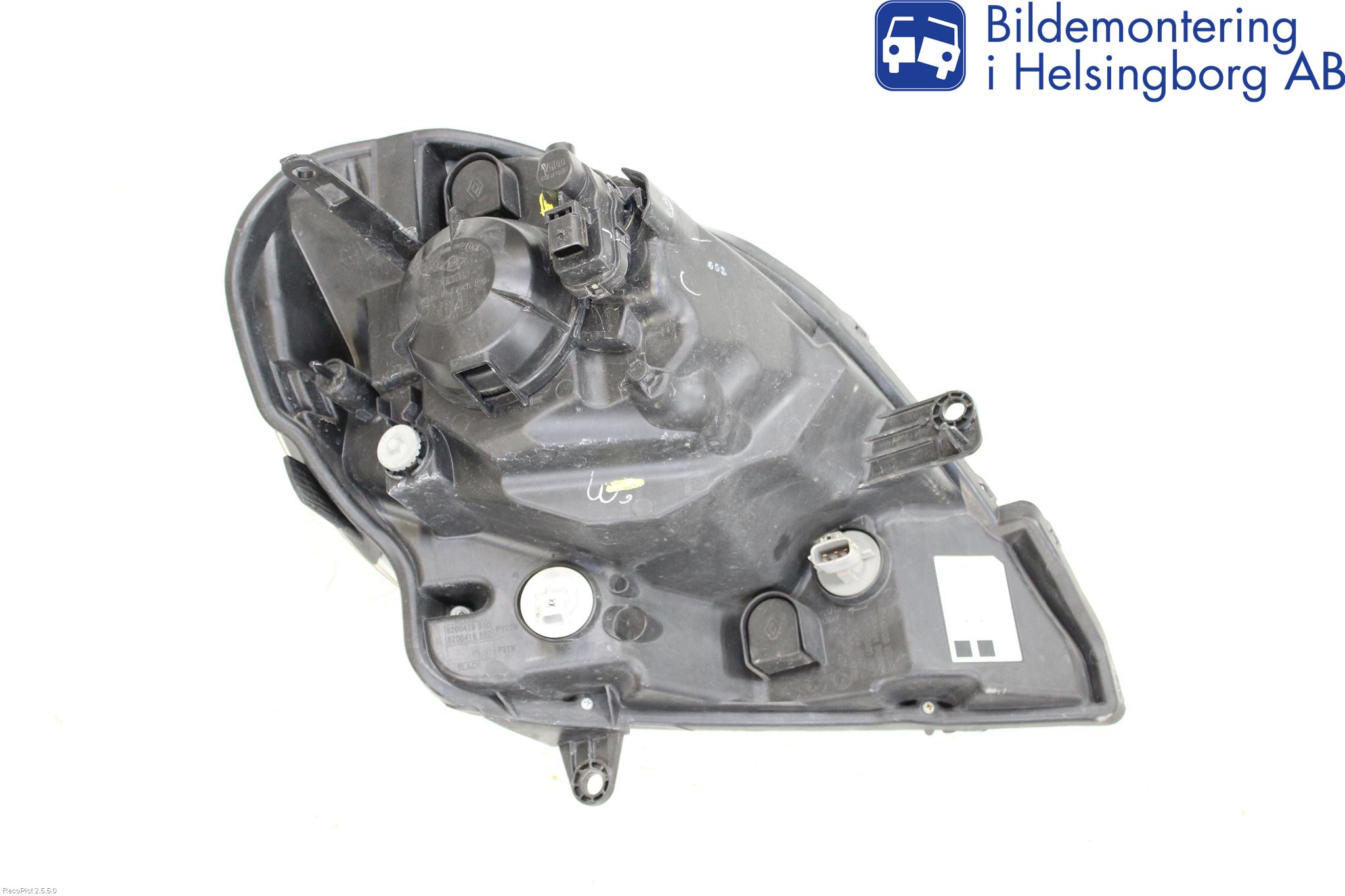 Renault KANGOO II 08-14 Strålkastare Vänster