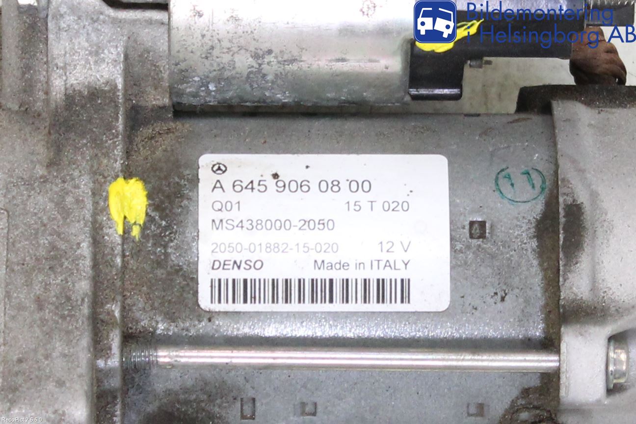 Mercedes-Benz MB B-KLASS (W246/W242) 12-19 Startmotor