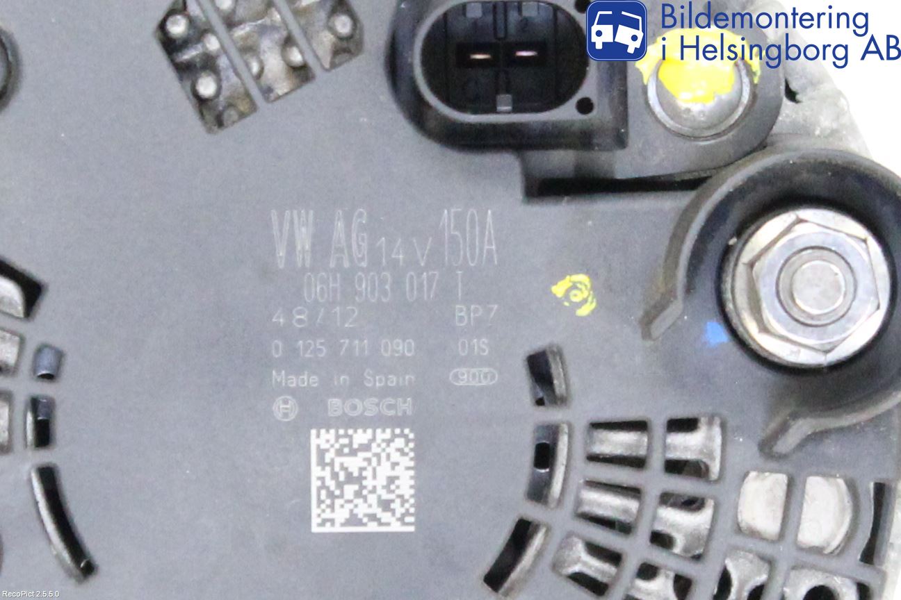 Audi A5 07-16 Generator