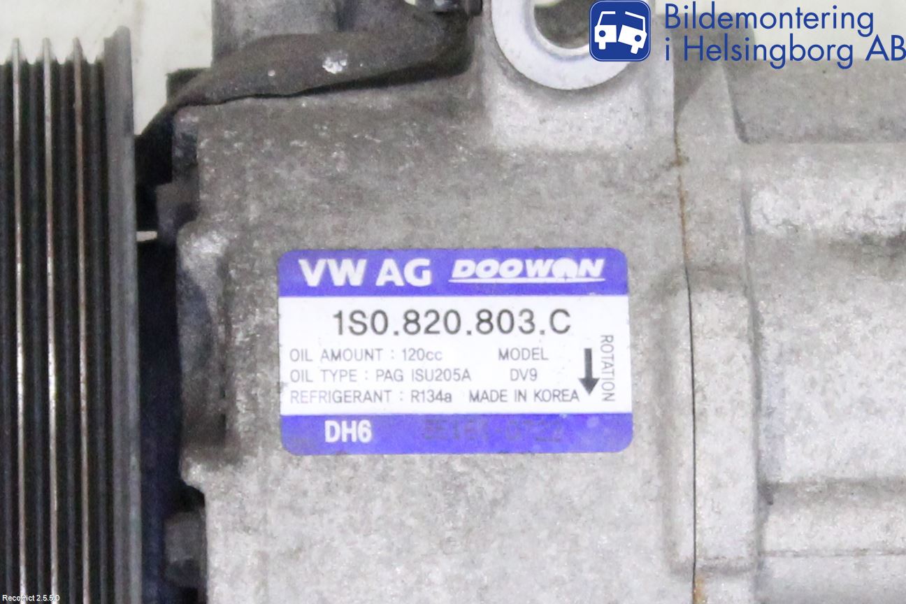 Volkswagen VW UP! / E-UP! Ac Kompressor