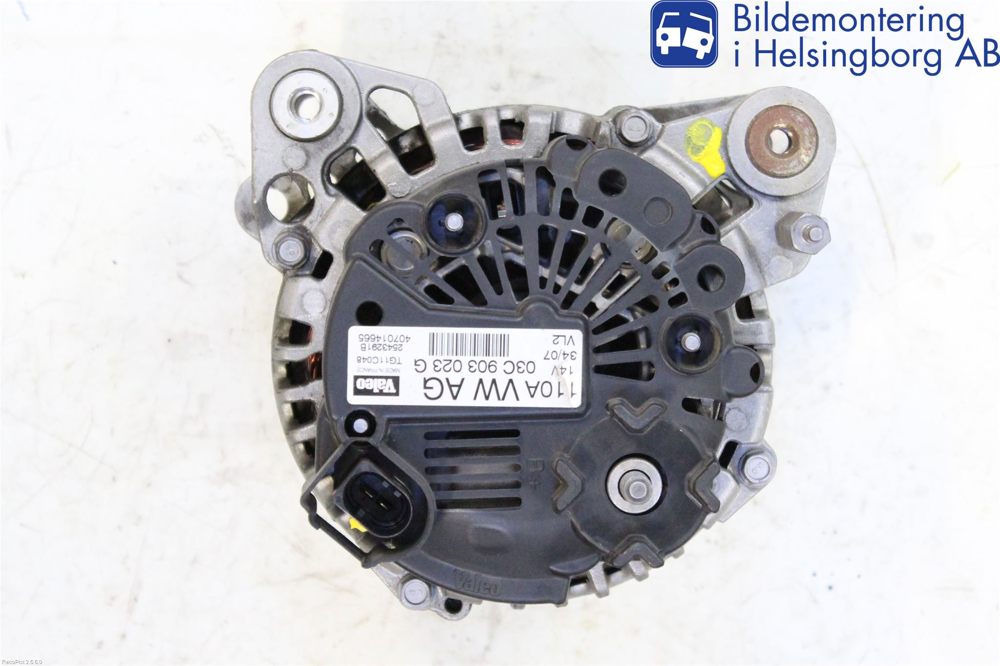 Volkswagen VW GOLF PLUS/CROSS GOLF 04-14 Generator