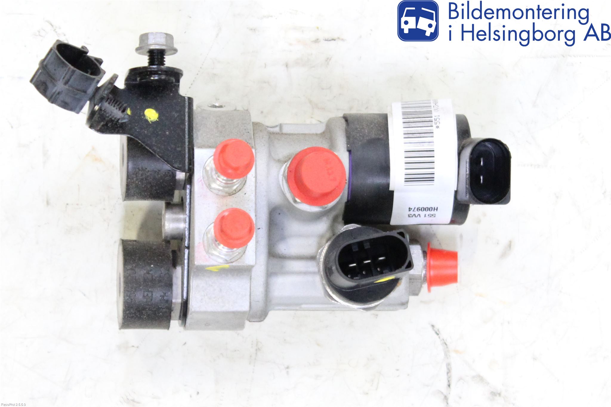 Volkswagen VW GOLF / E-GOLF VII 13-20 Inj Bräntrycksregulator