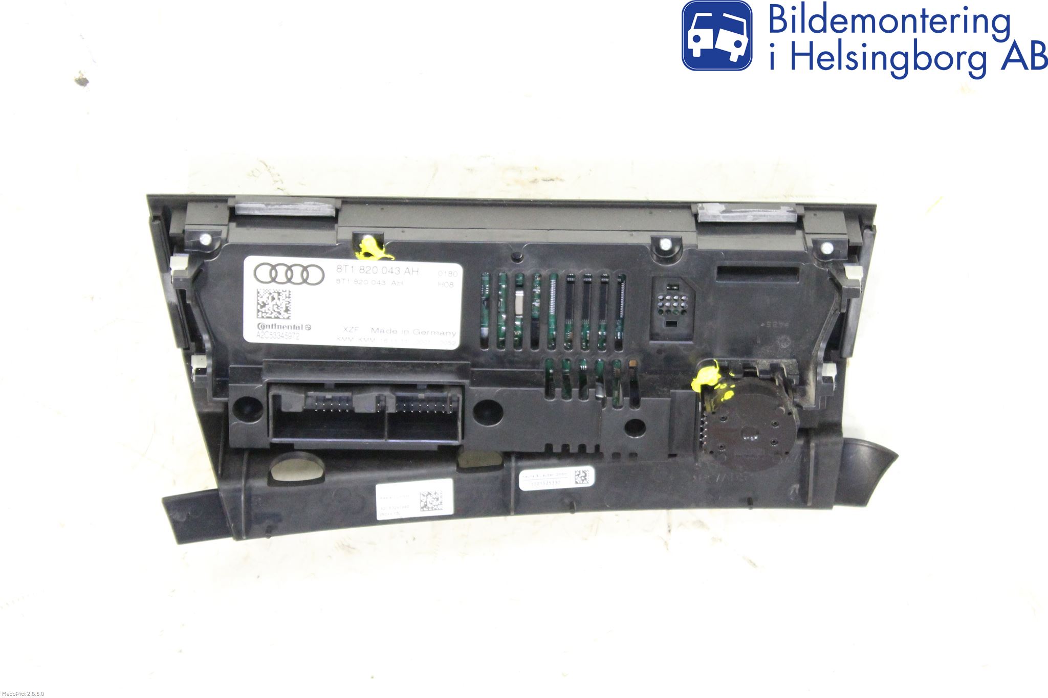 Audi Q5 09-16 Ac Styrenhet Ac Manöveren