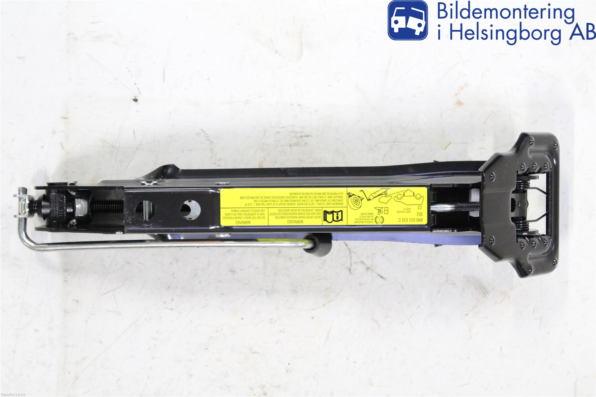 Audi Q5 09-16 Domkraft