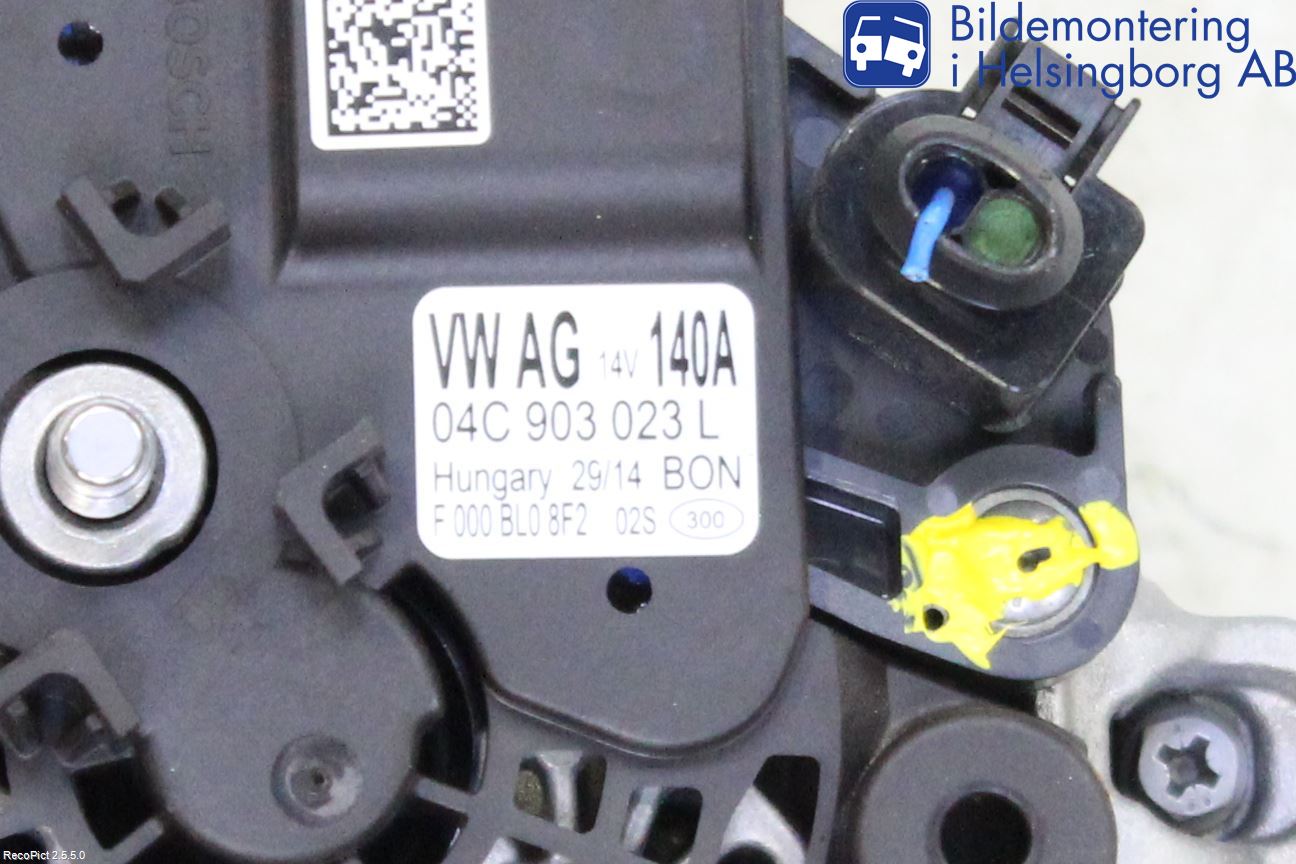 Volkswagen VW POLO 10-17 Generator