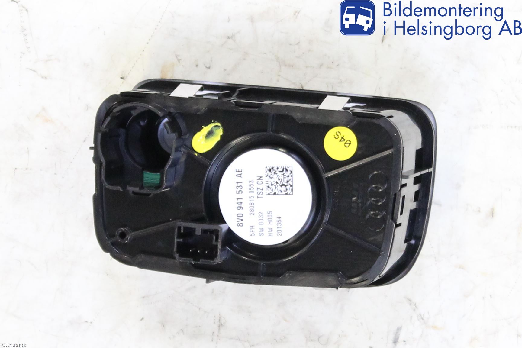 Audi A3/S3 8V 13-20 Strömställare Ljus