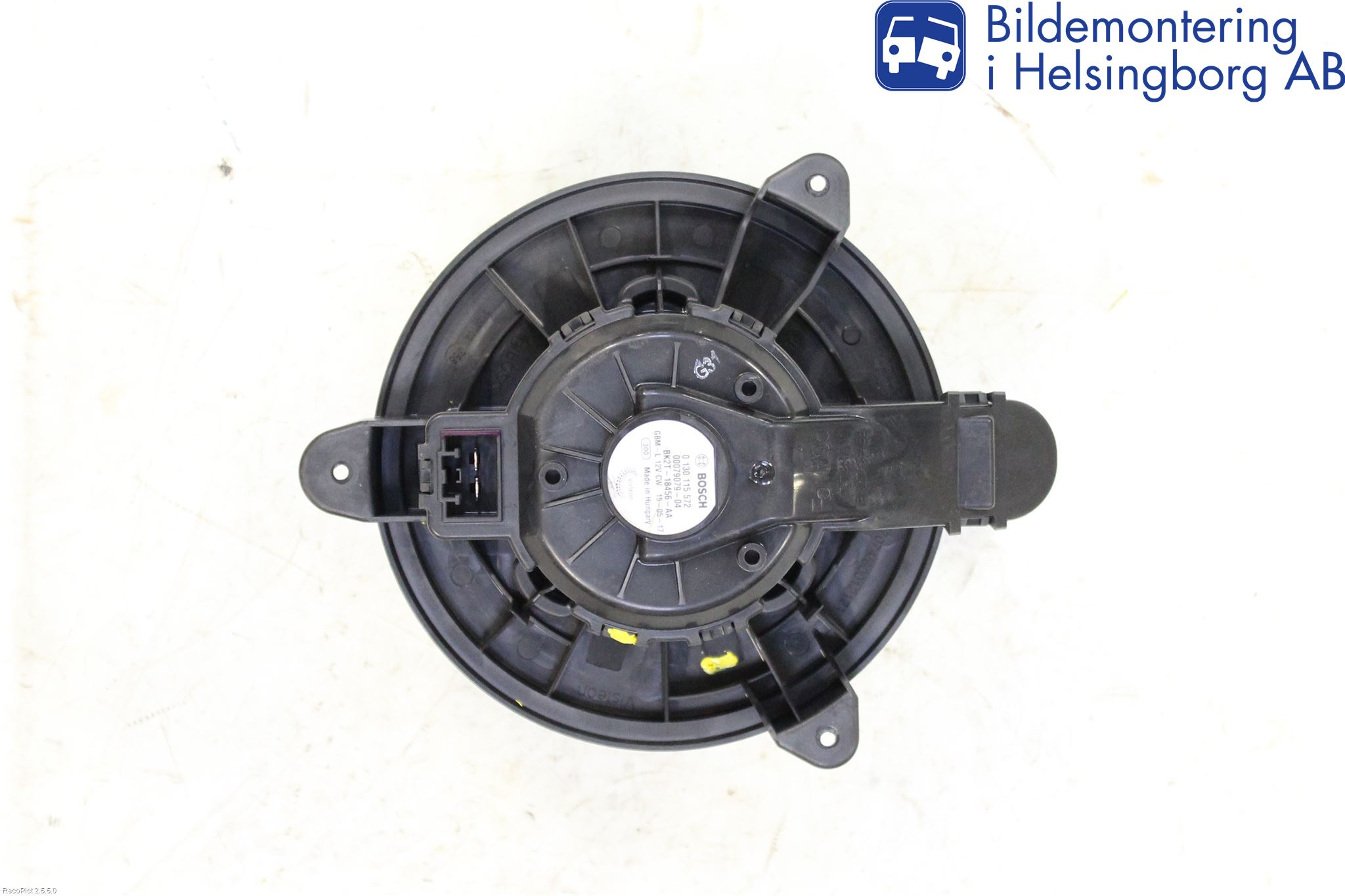 Ford TRANSIT SKÅP/BUSS 14-22 Värmefläkt