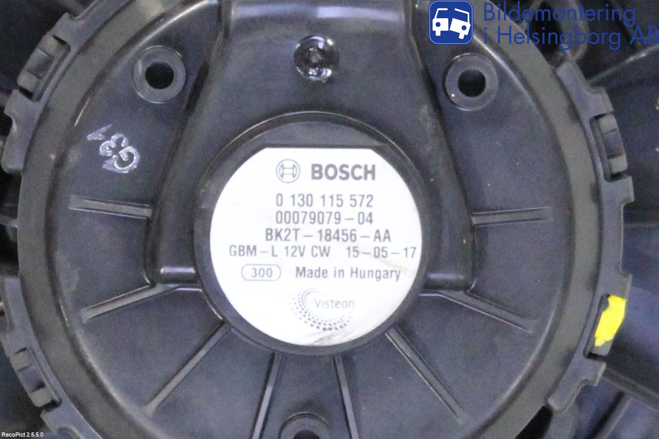 Ford TRANSIT SKÅP/BUSS 14-22 Värmefläkt