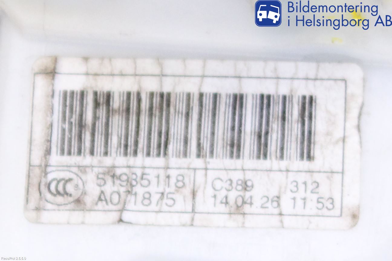 Fiat 500 07- Centrallåsmotor Vänster