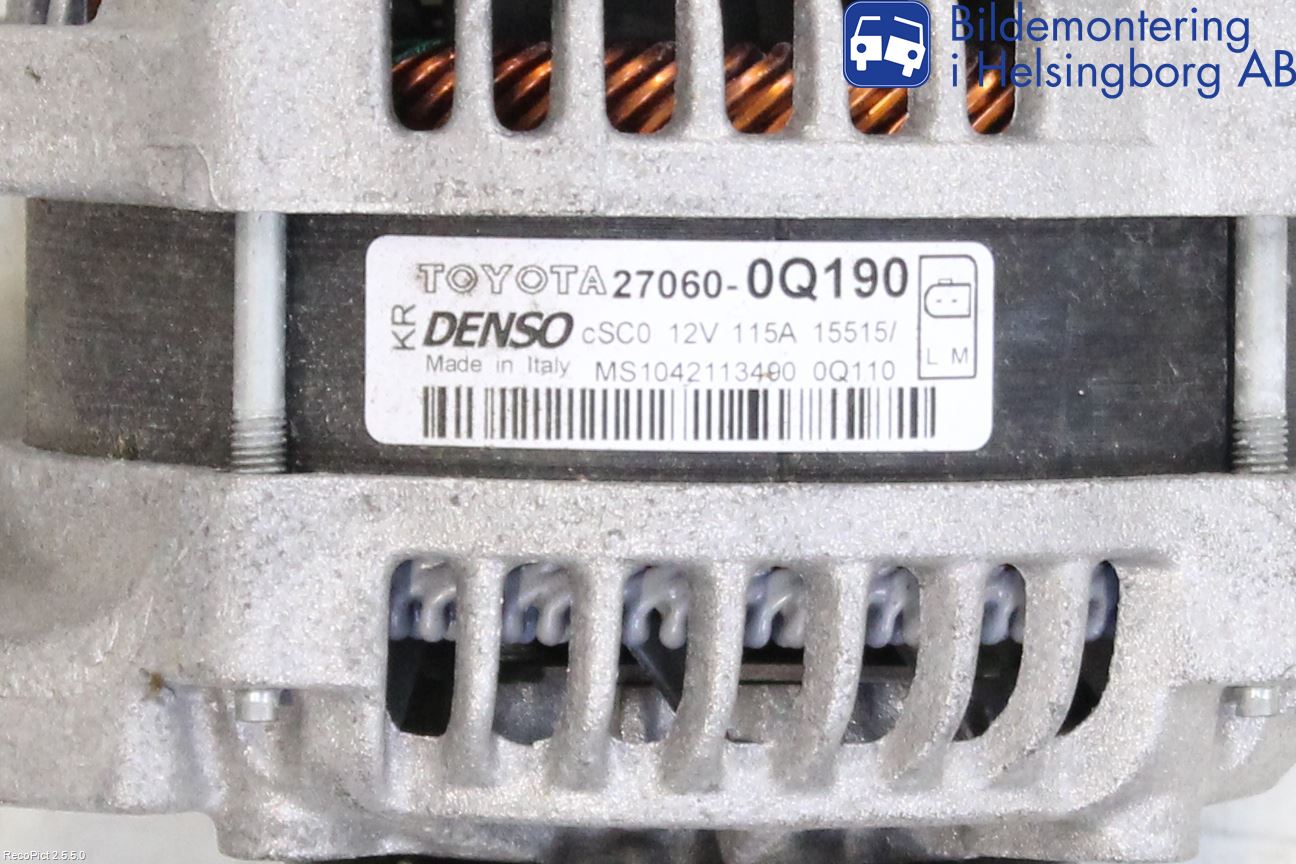 Peugeot 108 15-22 Generator