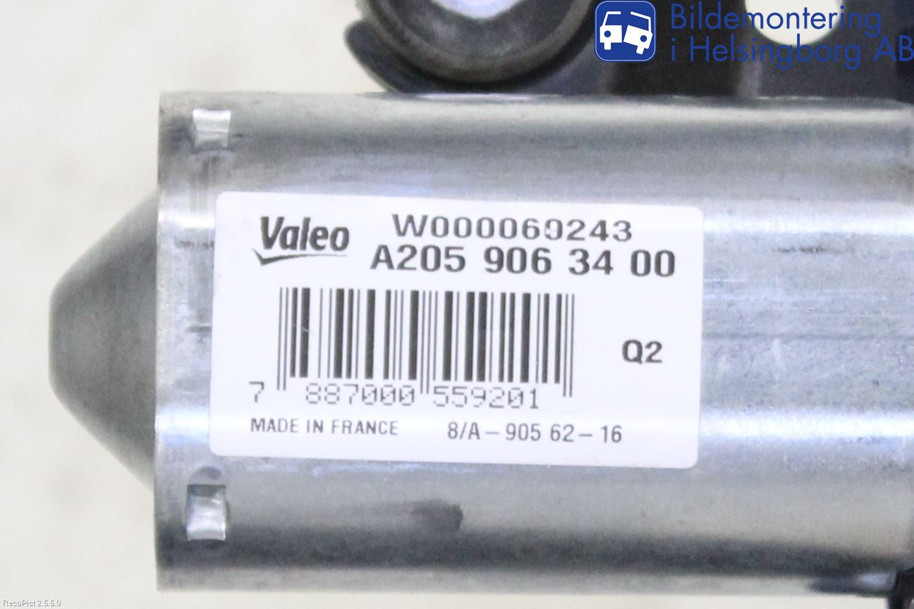 Mercedes-Benz MB C-KLASS (W205) 14-21 Torkarmotor Baklucka
