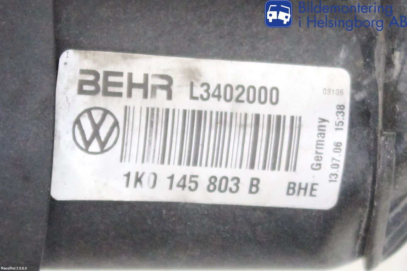 Volkswagen VW GOLF V 04-09 Laddluft-Intercooler Kyl