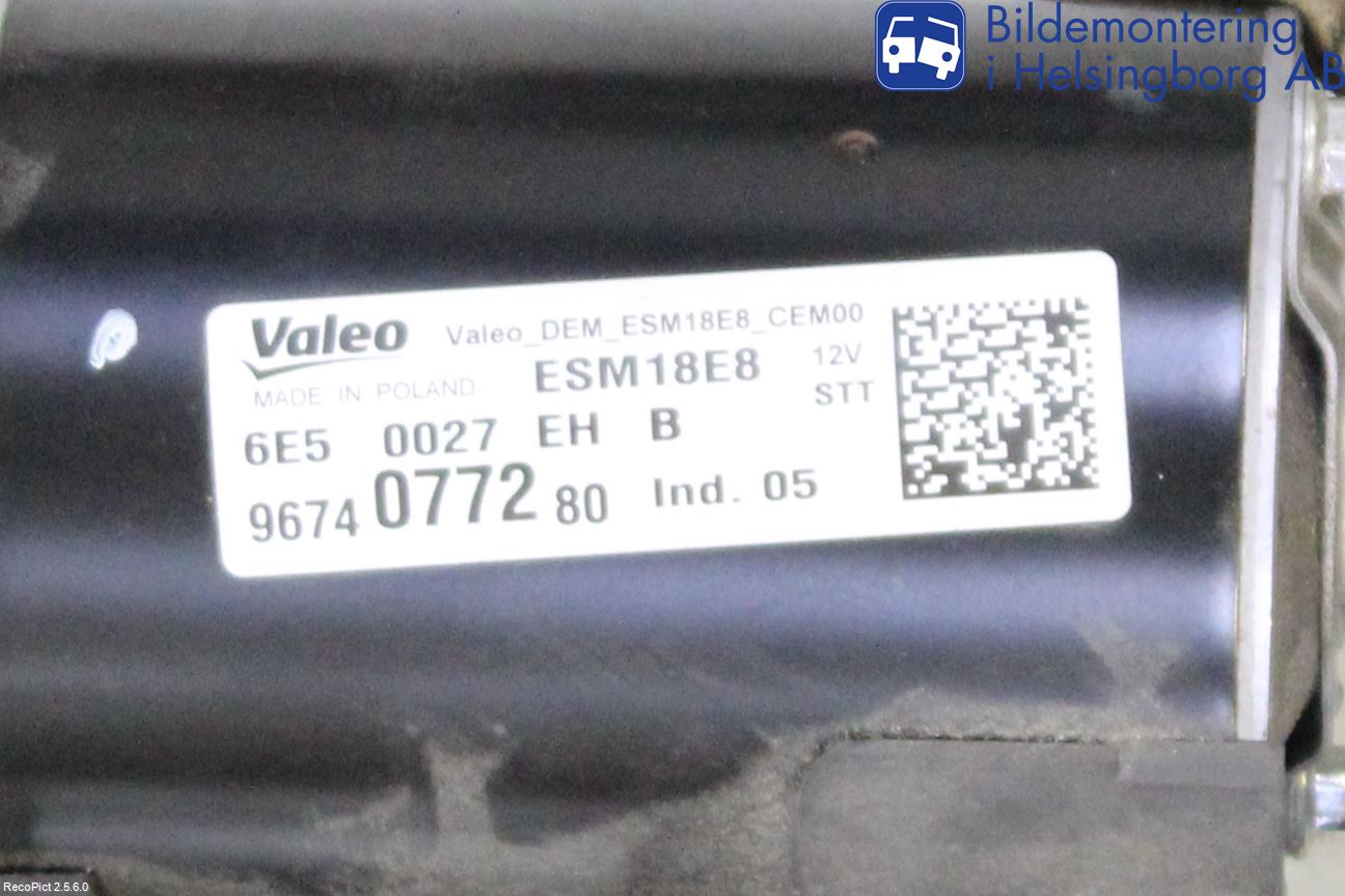 Peugeot 308 14-21 Startmotor