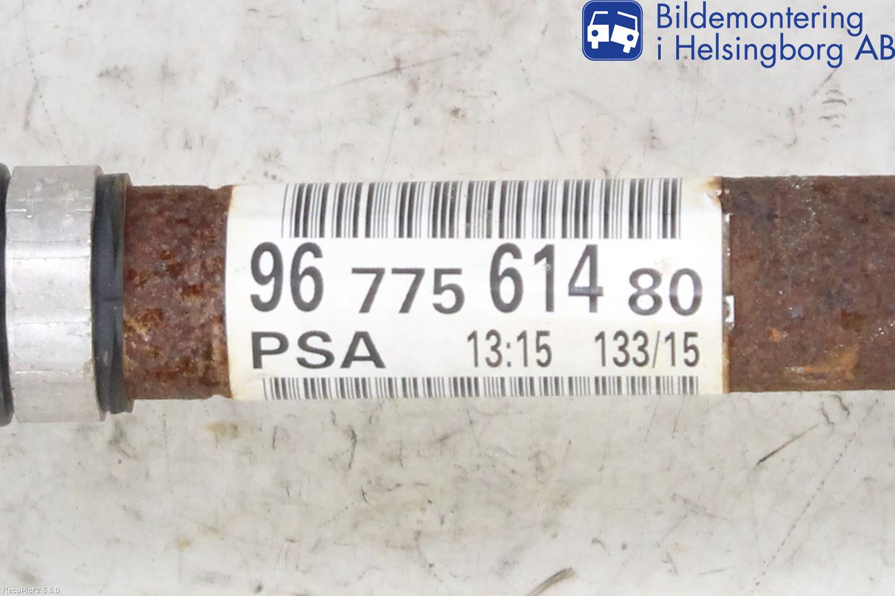 Peugeot 308 14-21 Drivaxel Fram Vänster