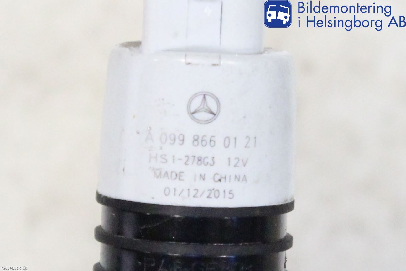 Mercedes-Benz MB E-KLASS (W213) 16-23 Spolarpump Vindruta
