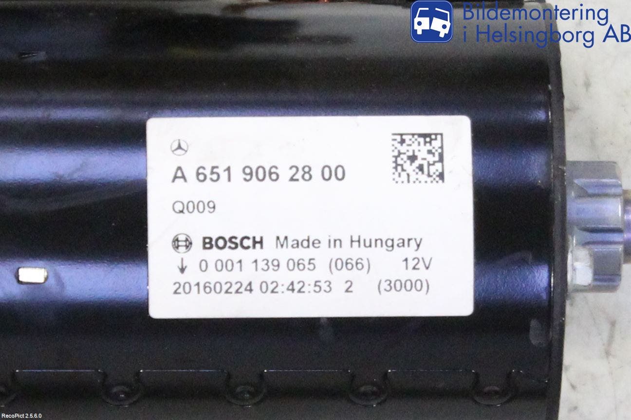 Mercedes-Benz MB C-KLASS (W205) 14-21 Startmotor Diesel