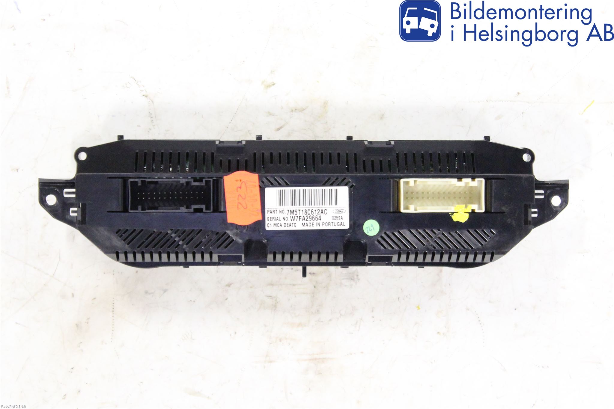 Ford FOCUS C-MAX I 07-10 Ac Styrenhet Ac Manöveren