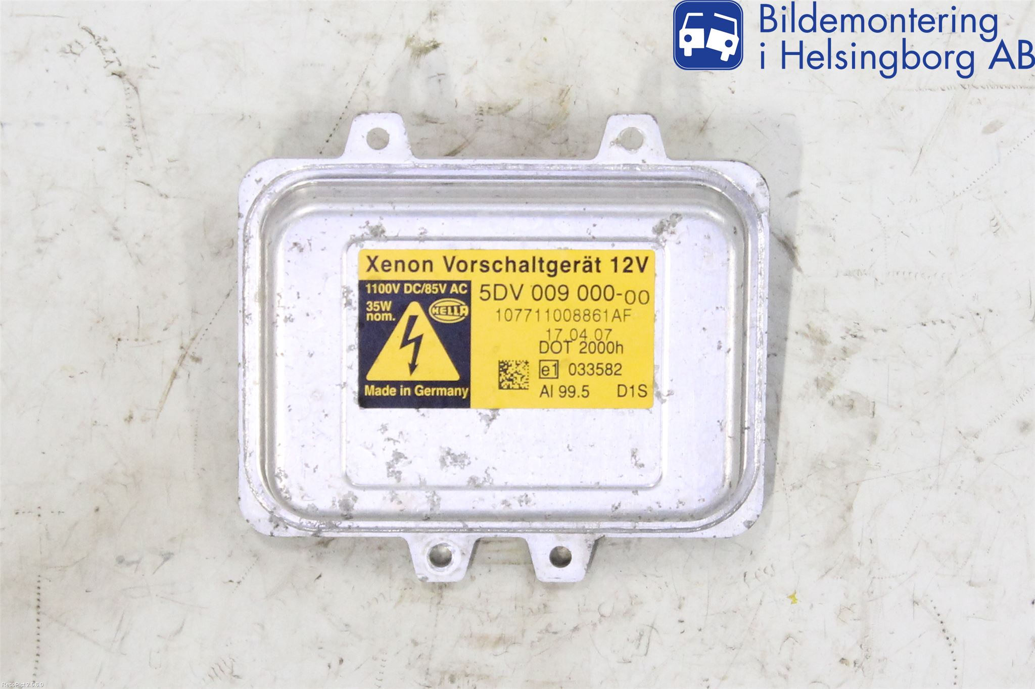 Ford FOCUS C-MAX I 07-10 Styrenhet Strålkastare