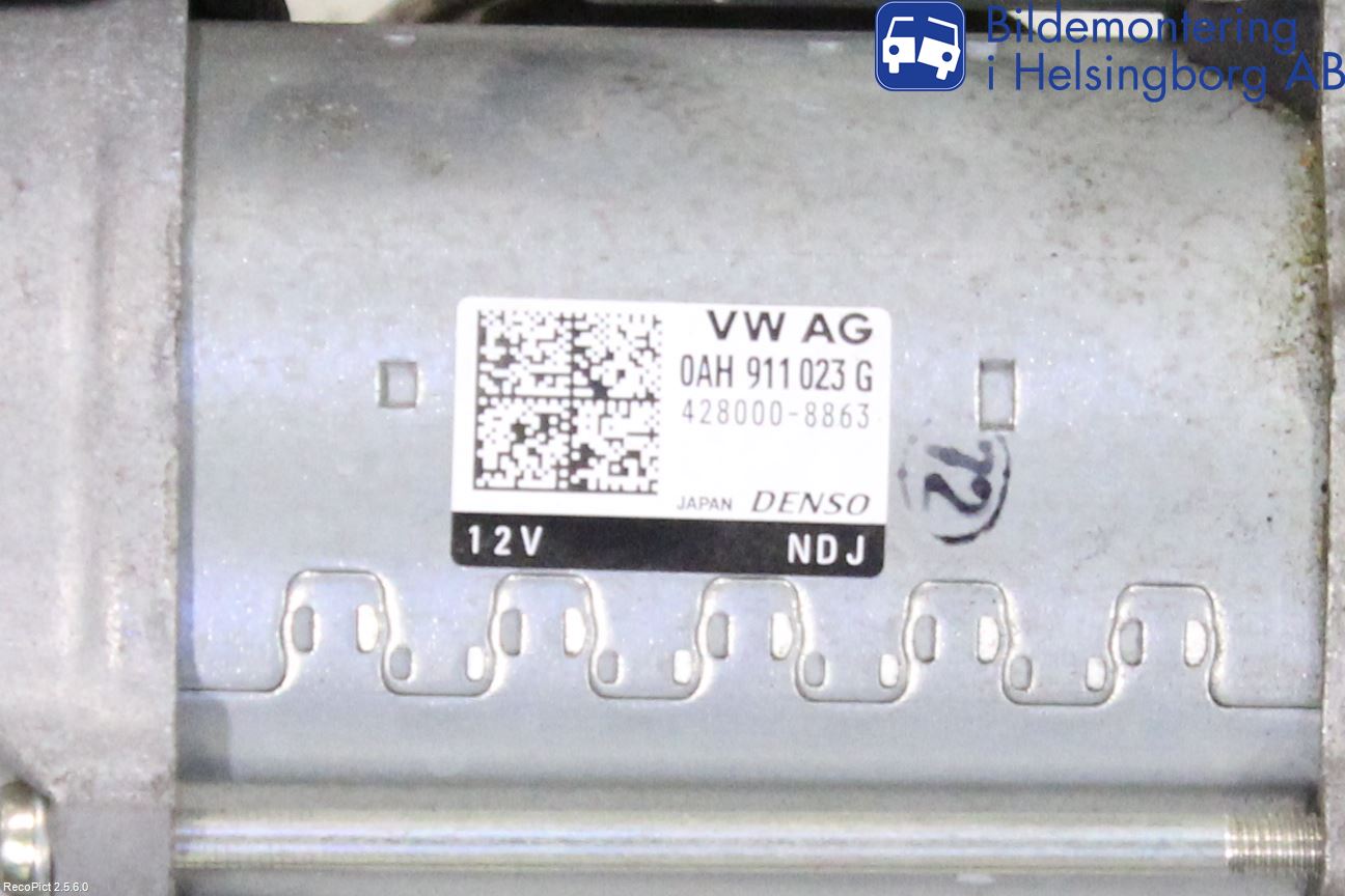 Volkswagen VW CADDY 11-15 Startmotor