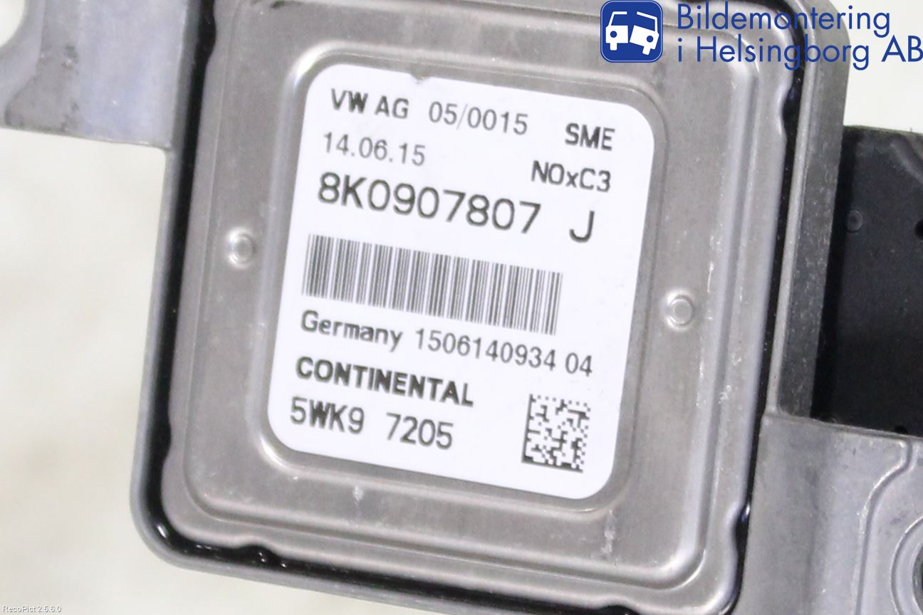 Audi A4 12-15 Injlambdasond