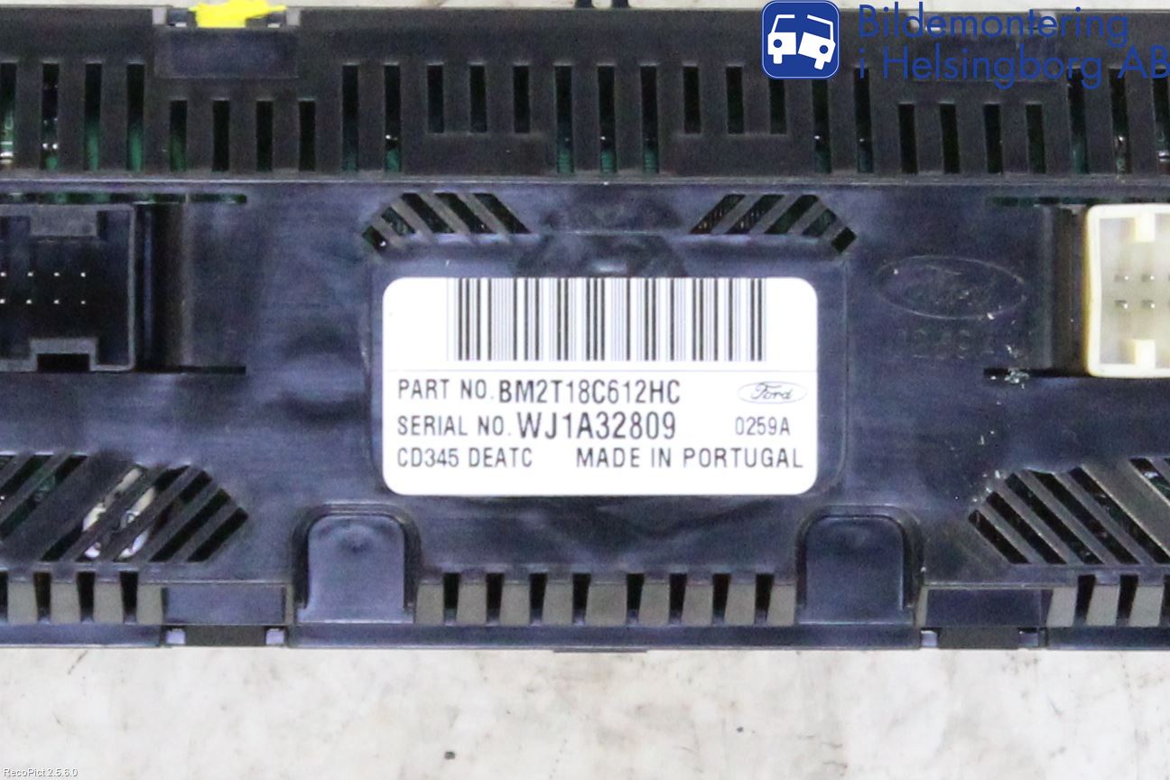 Ford MONDEO 07-15 Ac Styrenhet Ac Manöveren