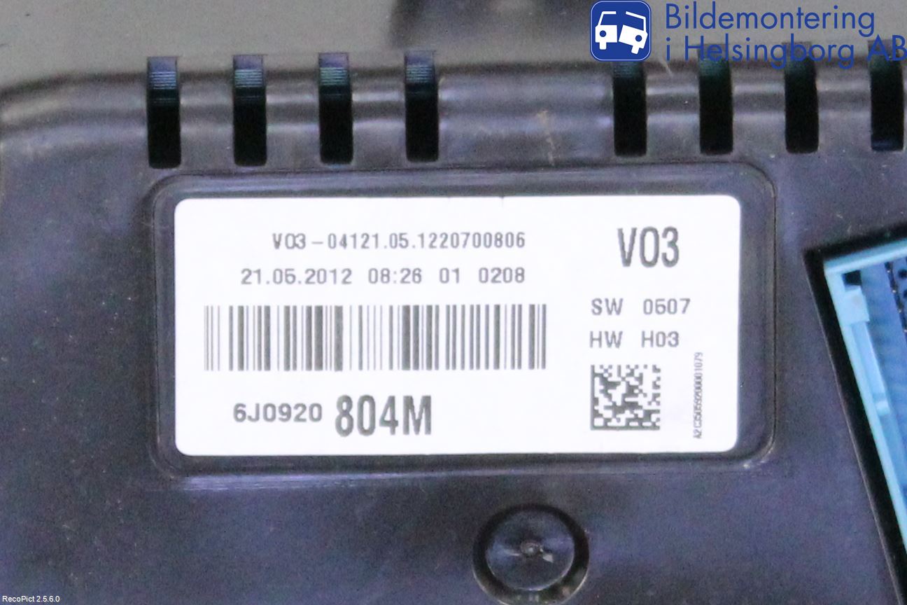 Seat IBIZA IV 08-16 Instrument Komb