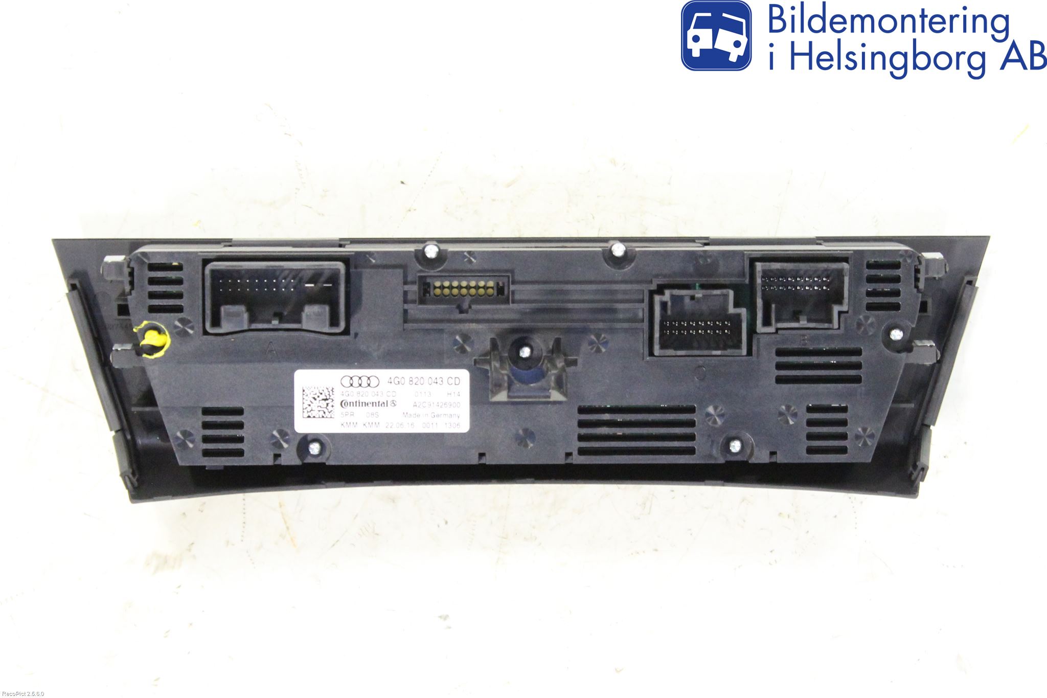 Audi A6 ALLROAD 12-18 Ac Styrenhet Ac Manöveren