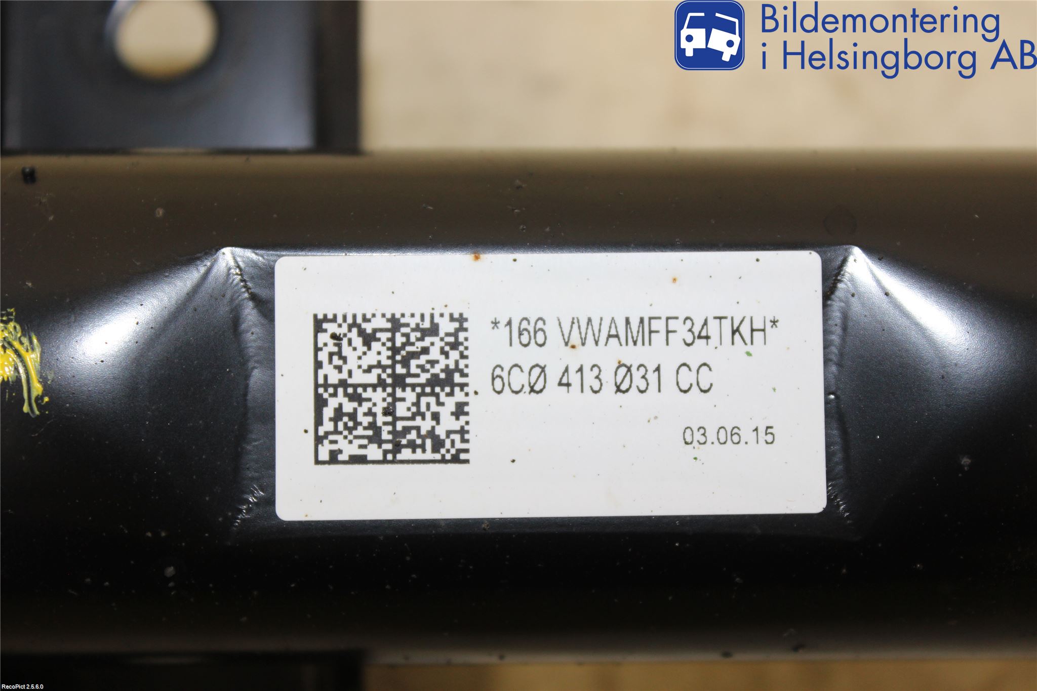 Audi A2 Fjäderben Fram Höger