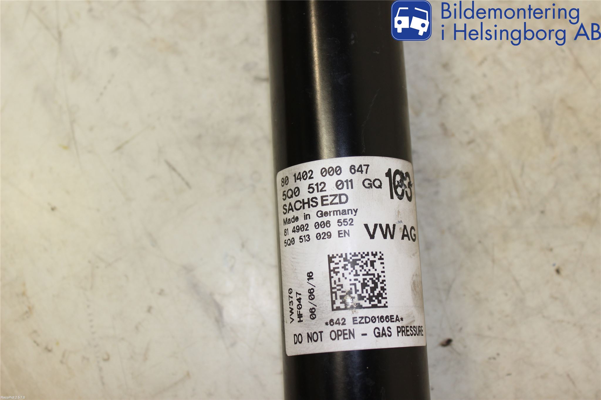 Seat LEON 13-20 Stötdämpare Bak