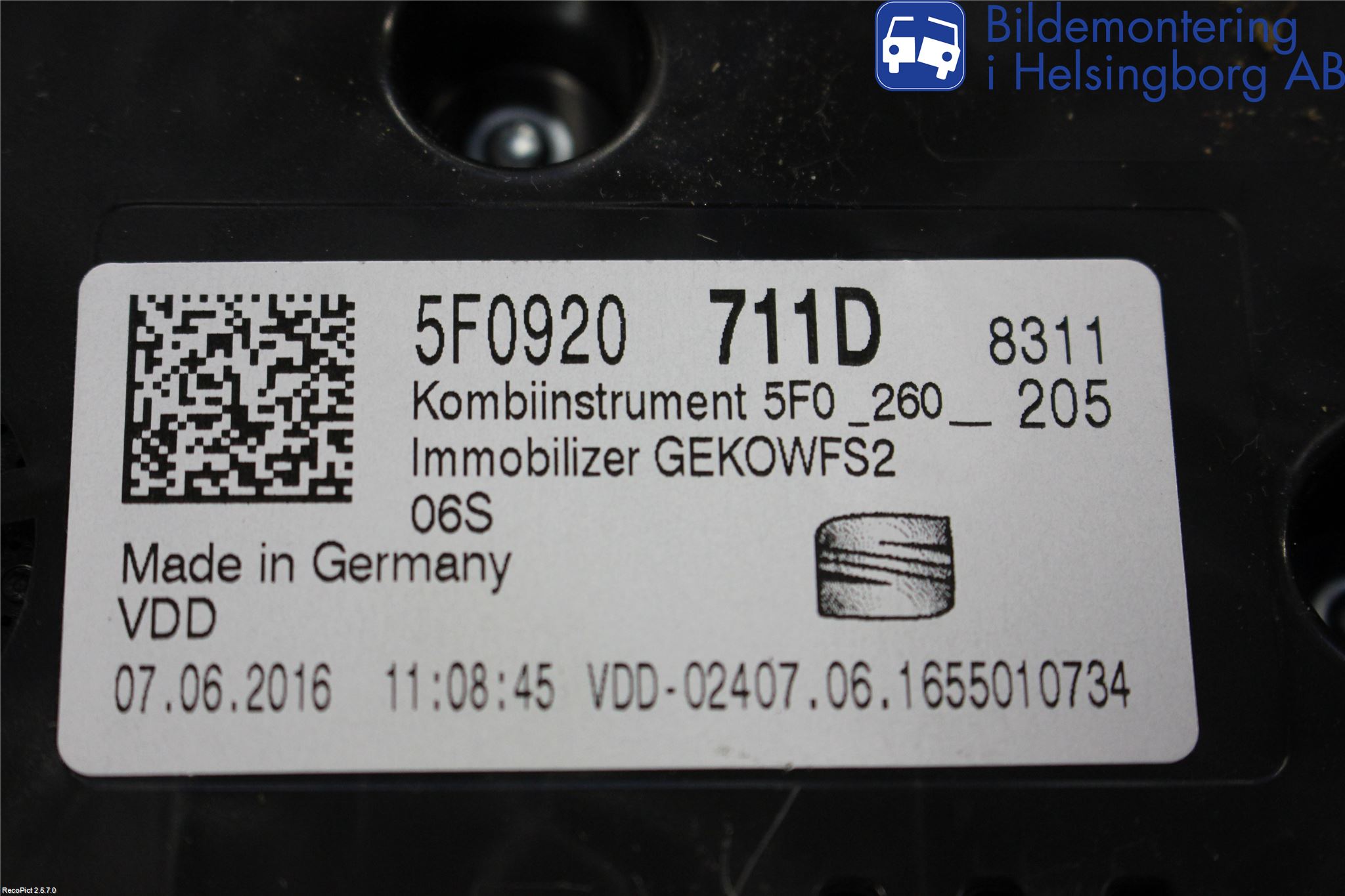 Seat LEON 13-20 Instrument Komb