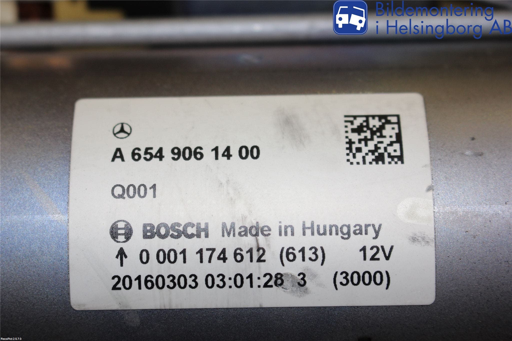 Mercedes-Benz MB E-KLASS (W213) 16-23 Startmotor Diesel